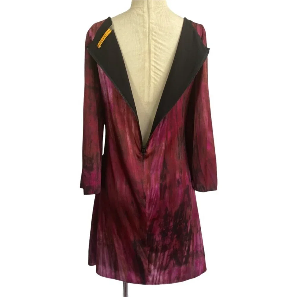 Alice + Olivia printed silk dress - Picture 6 of 9